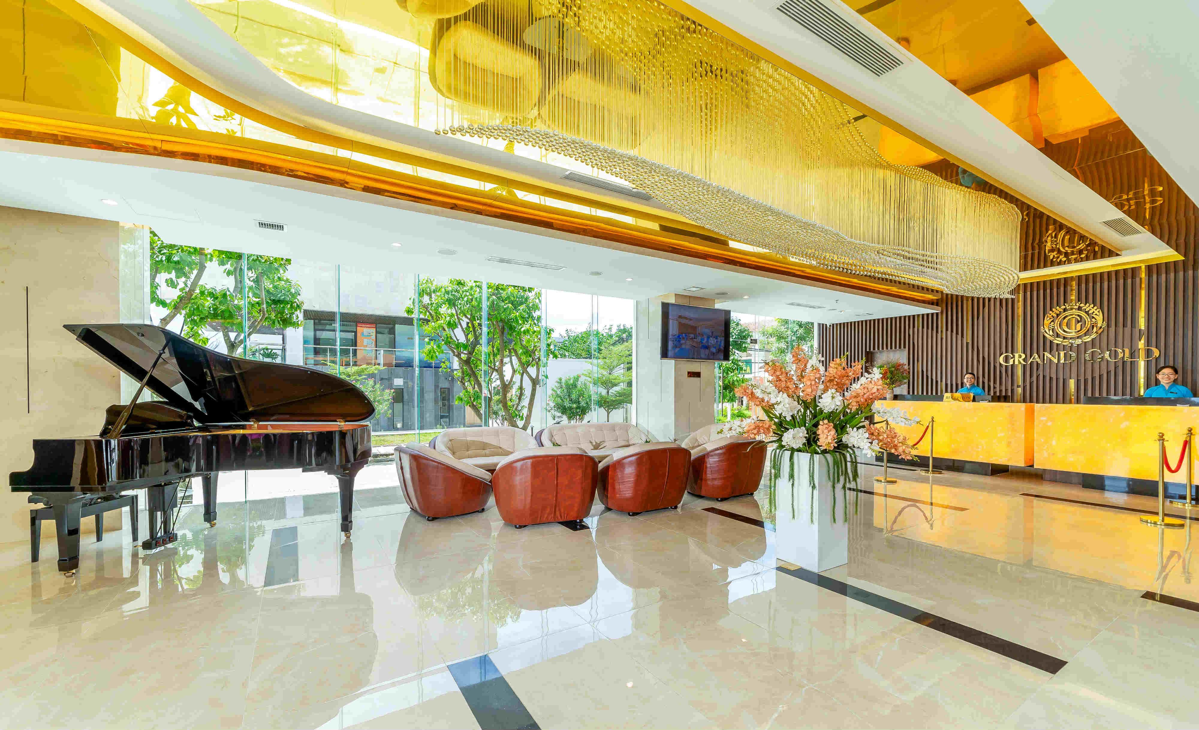 Grand Gold Beach Hotel & Spa Da Nang Esterno foto